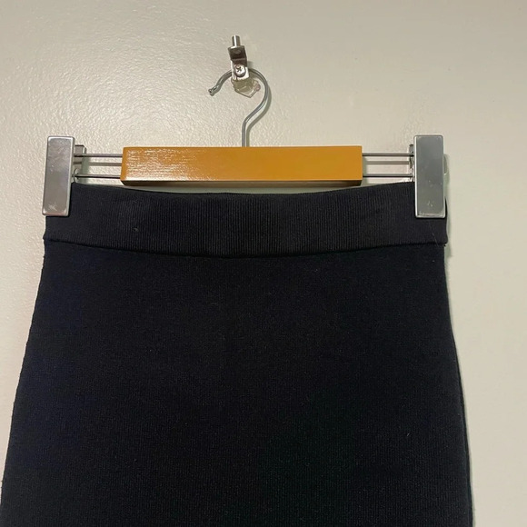 Aritzia Babaton Sculpt Knit Black Pencil Skirt - XXS - Picture 5 of 12